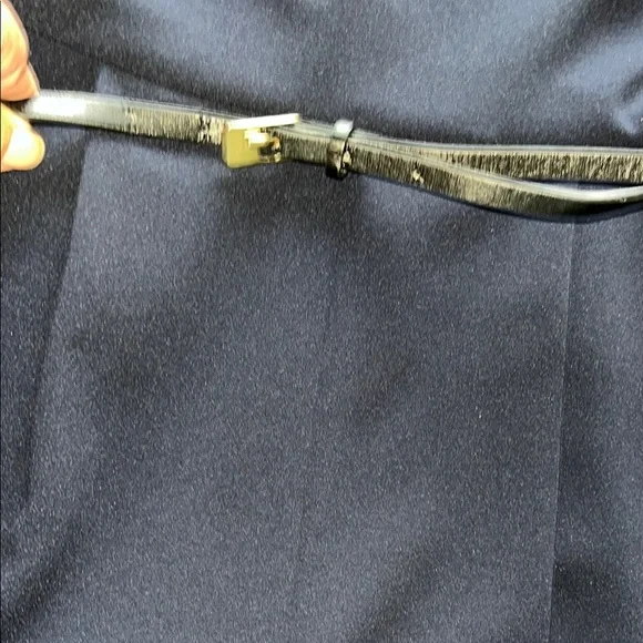 Calvin Klein Blue Jumpsuit With Belt Dress Size 8 - Picture 10 of 15